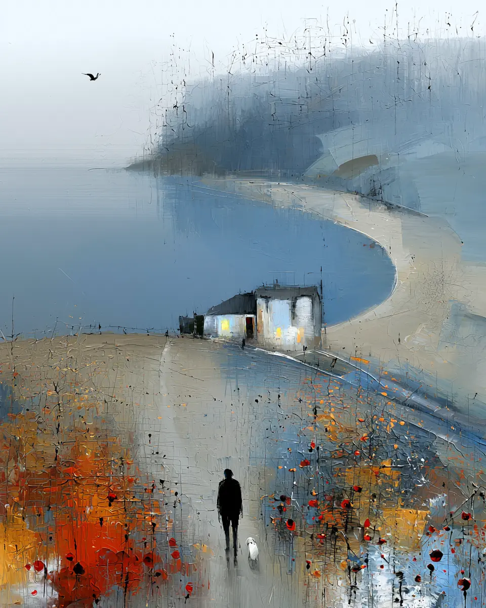 A Quiet Breeze — digital artwork by Janet Soon Art Studio