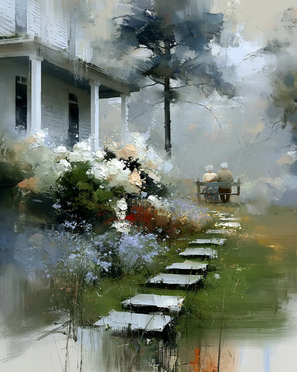 Love Remains — digital artwork by Janet Soon Art Studio