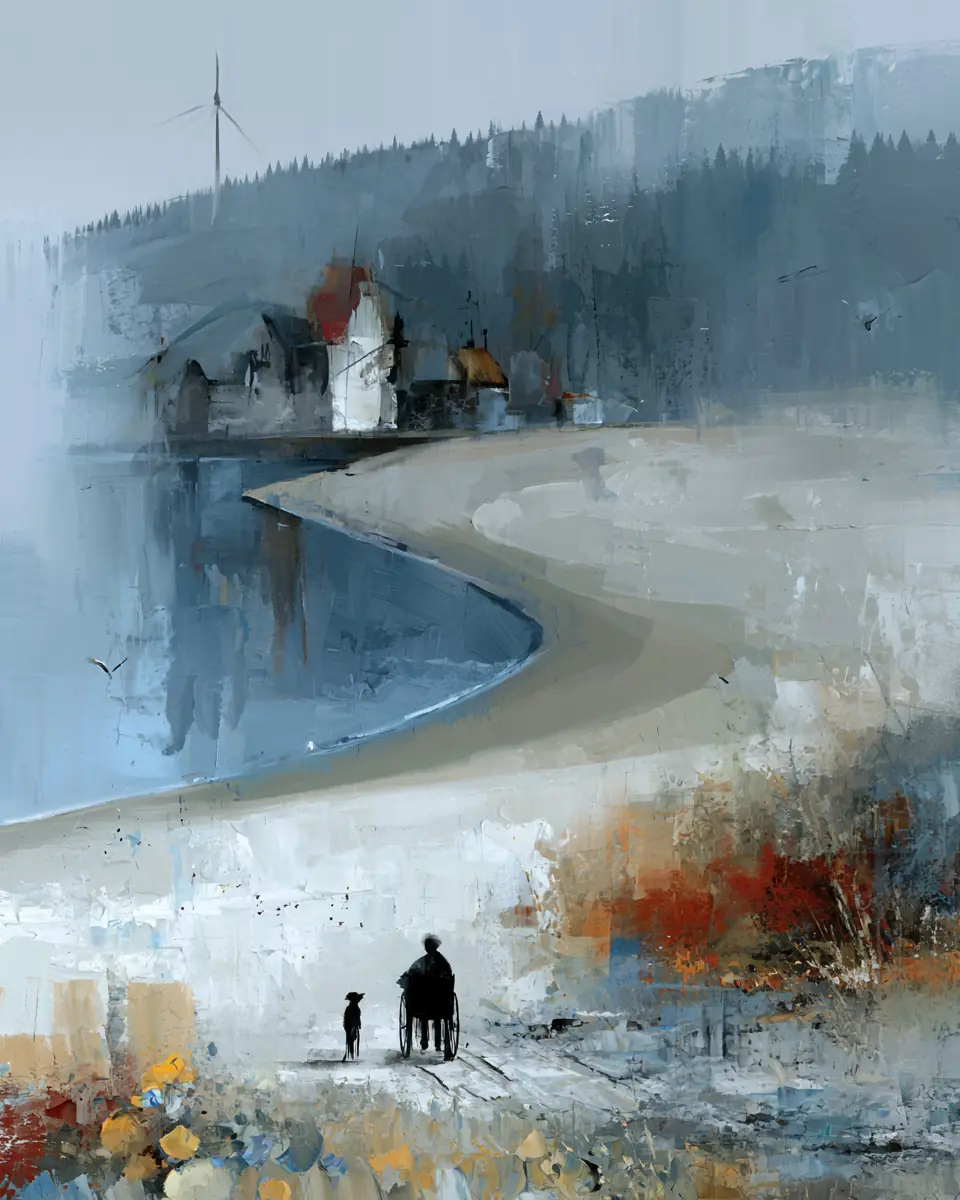 Still Beautiful — digital artwork by Janet Soon Art Studio