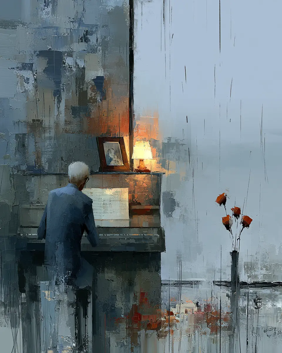 The Songs That Stay With Us — digital artwork by Janet Soon Art Studio