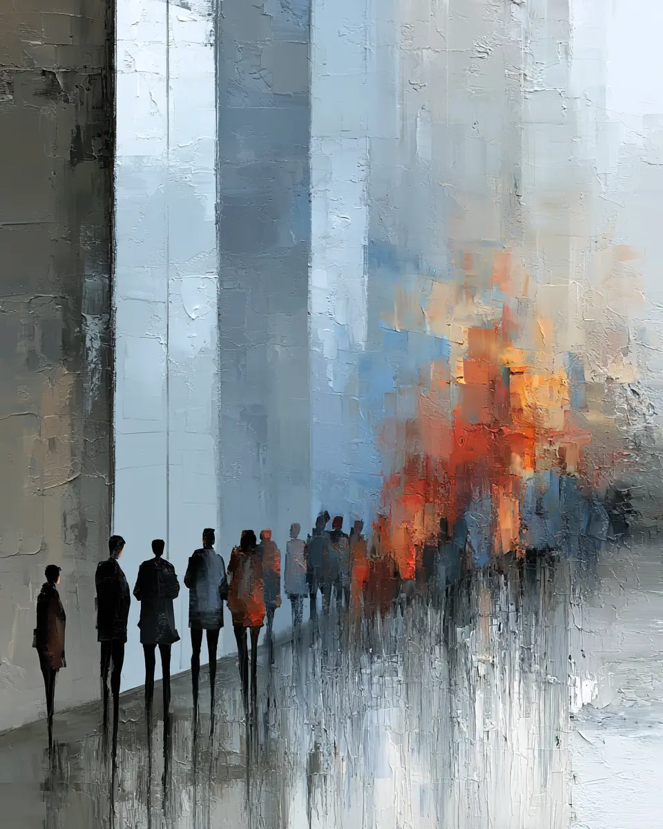 Toward The Light — digital artwork by Janet Soon Art Studio