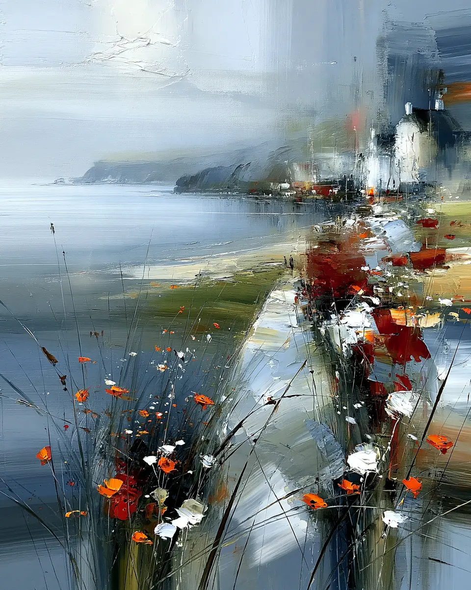 Where Silence Lives — digital artwork by Janet Soon Art Studio