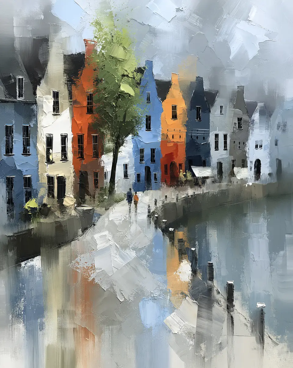 Zen Moment — digital artwork by Janet Soon Art Studio